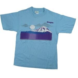 Vintage 80s Oregon Landscape Graphic T Shirt